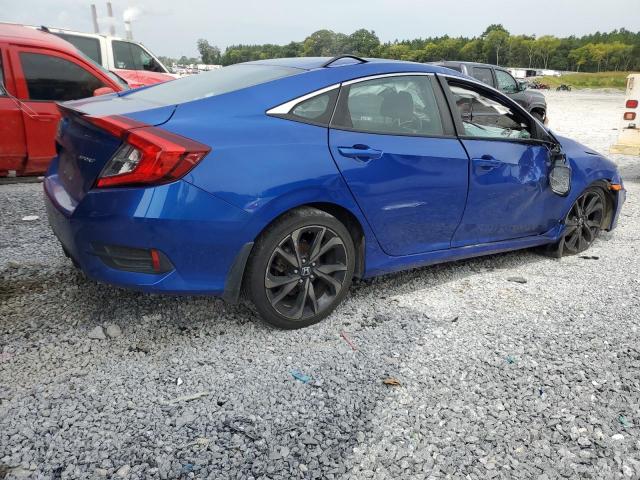 2HGFC2F89MH502907 - 2021 HONDA CIVIC SPORT 蓝色 照片 3