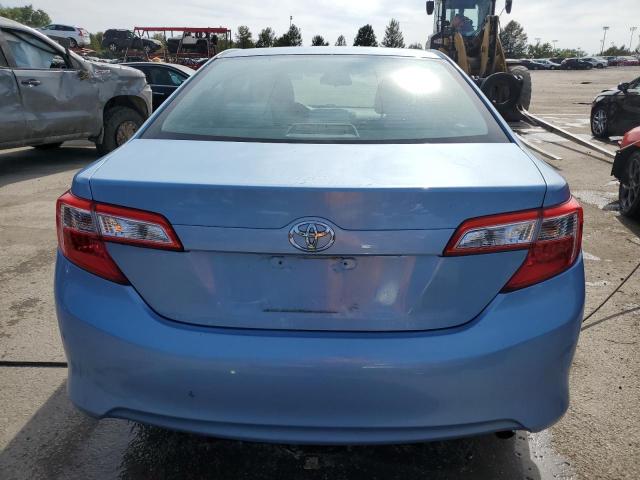 4T4BF1FK3CR230801 - 2012 TOYOTA CAMRY BASE BLUE photo 6