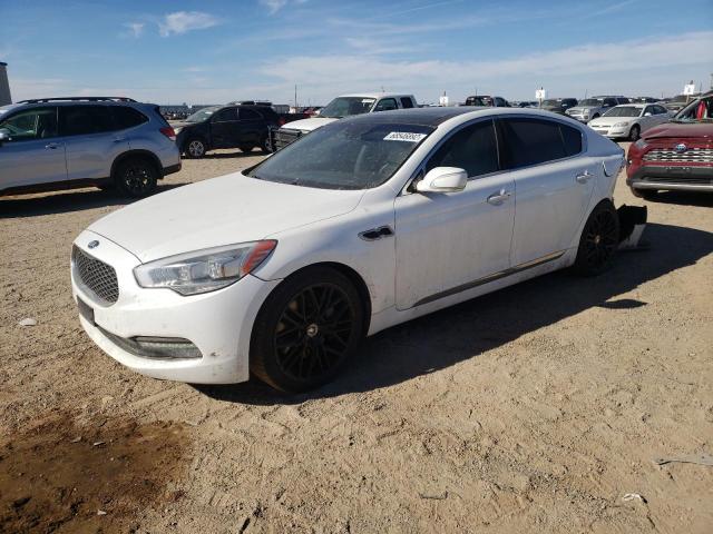 KNALW4D43F6019600 - 2015 KIA K900 WHITE photo 1