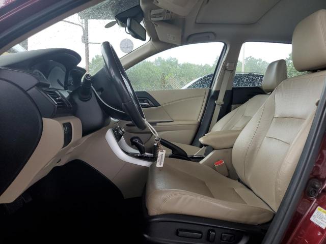 1HGCR2F8XFA115091 - 2015 HONDA ACCORD EXL PURPLE photo 7