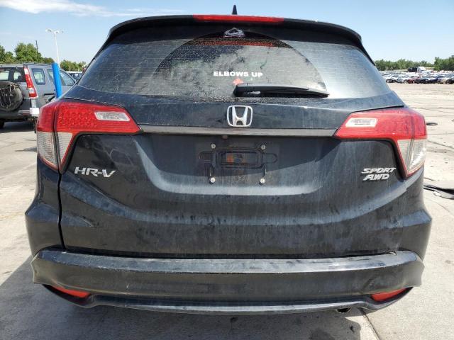 3CZRU6H18KM738053 - 2019 HONDA HR-V SPORT BLACK photo 6