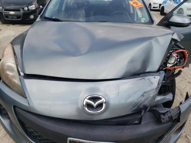JM1BL1UFXC1584894 - 2012 MAZDA 3 I TEAL photo 11