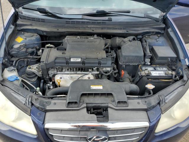 KMHDU46D08U552671 - 2008 HYUNDAI ELANTRA GLS BLUE photo 11