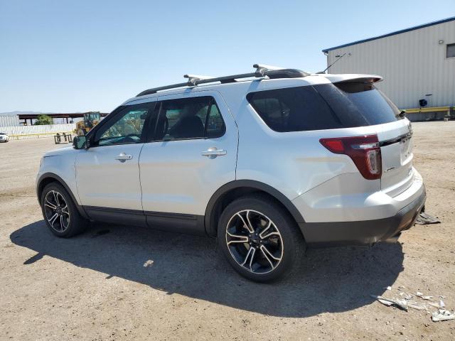 1FM5K8GT4FGB59694 - 2015 FORD EXPLORER SPORT ვერცხლისფერი ფოტო 2