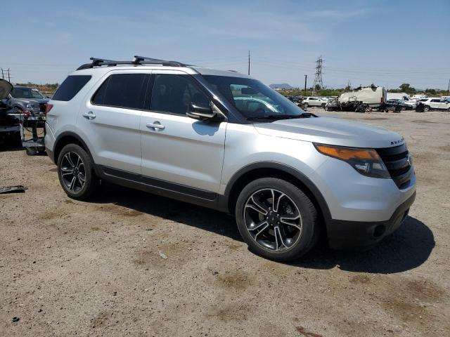 1FM5K8GT4FGB59694 - 2015 FORD EXPLORER SPORT ვერცხლისფერი ფოტო 4