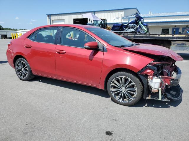 2T1BURHE5GC527209 - 2016 TOYOTA COROLLA L 红色 照片 4