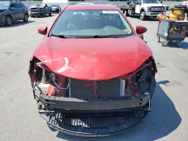 2T1BURHE5GC527209 - 2016 TOYOTA COROLLA L 红色 照片 5