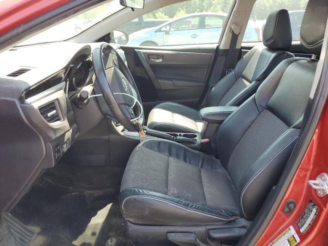 2T1BURHE5GC527209 - 2016 TOYOTA COROLLA L 红色 照片 7