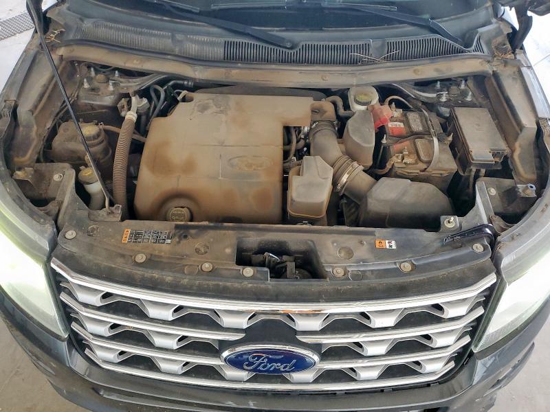 1FM5K7F87GGC40259 - 2016 FORD EXPLORER LIMITED ნაცრისფერი ფოტო 12
