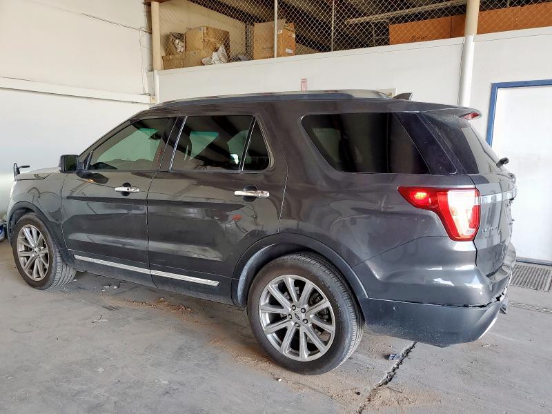 1FM5K7F87GGC40259 - 2016 FORD EXPLORER LIMITED ნაცრისფერი ფოტო 2