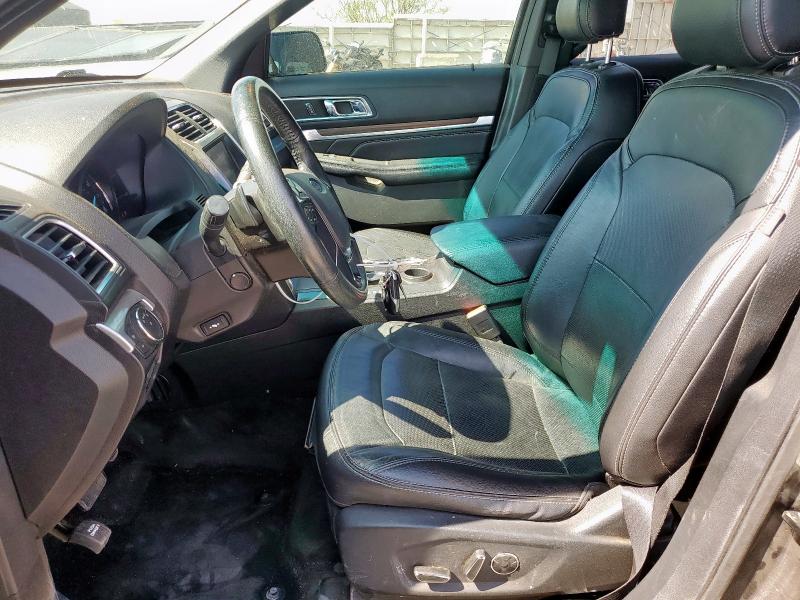 1FM5K7F87GGC40259 - 2016 FORD EXPLORER LIMITED ნაცრისფერი ფოტო 7