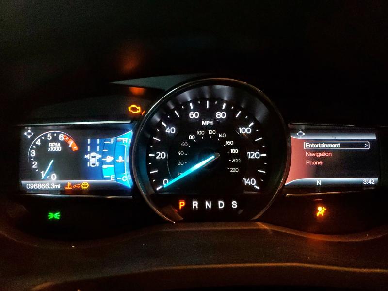 1FM5K7F87GGC40259 - 2016 FORD EXPLORER LIMITED ნაცრისფერი ფოტო 9