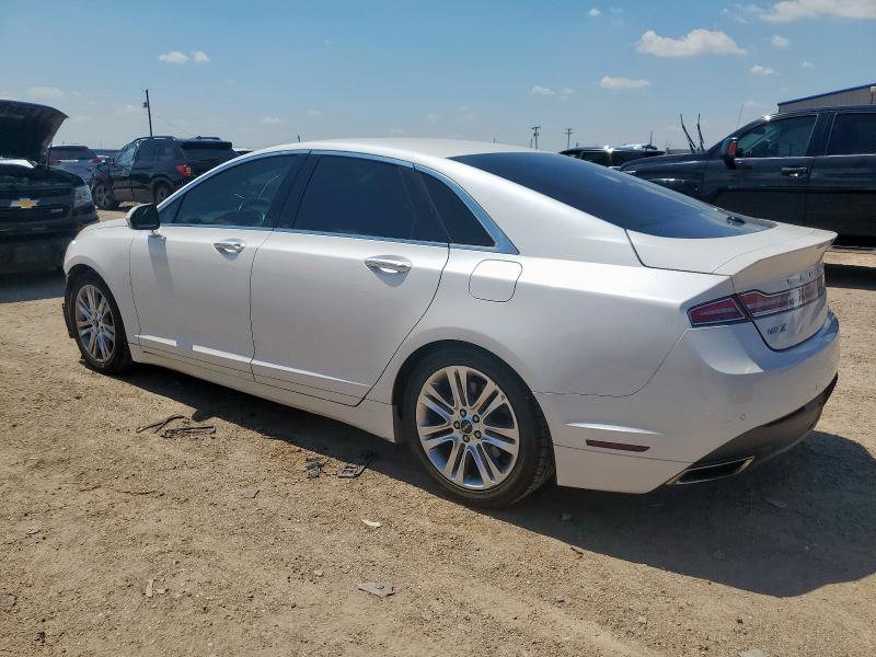 3LN6L2G98GR609604 - 2016 LINCOLN MKZ WHITE photo 2