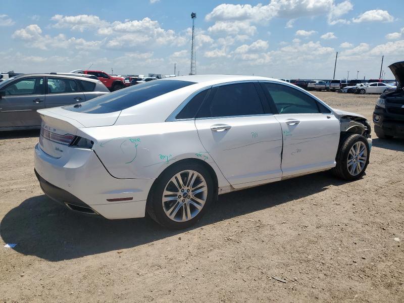 3LN6L2G98GR609604 - 2016 LINCOLN MKZ WHITE photo 3