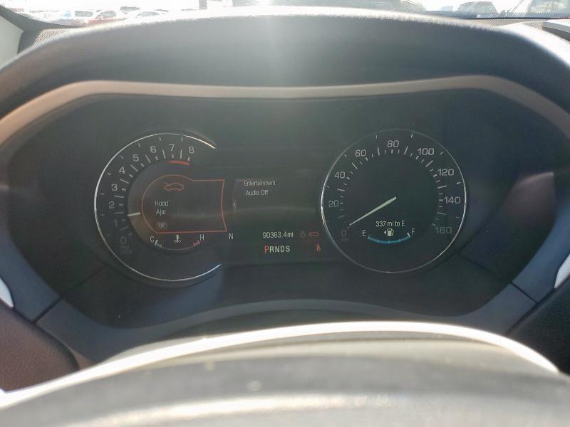 3LN6L2G98GR609604 - 2016 LINCOLN MKZ WHITE photo 9