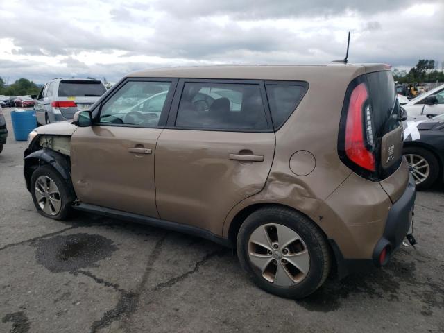 KNDJN2A29F7157348 - 2015 KIA SOUL TAN photo 2