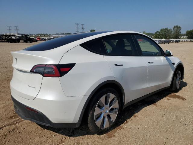 5YJYGDEE7LF035005 - 2020 TESLA MODEL Y 白色 照片 3