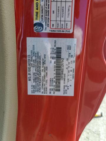1ZVFT84NX75297942 - 2007 FORD MUSTANG RED photo 12