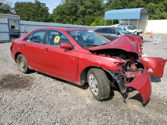 4T1BE46K87U113588 - 2007 TOYOTA CAMRY CE RED photo 4