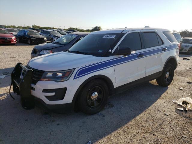 1FM5K8AR9HGB00902 - 2017 FORD EXPLORER POLICE INTERCEPTOR 白色 照片 1