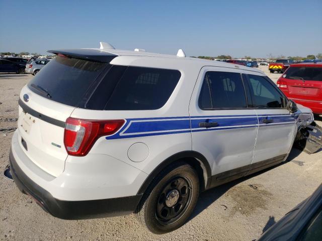 1FM5K8AR9HGB00902 - 2017 FORD EXPLORER POLICE INTERCEPTOR 白色 照片 3
