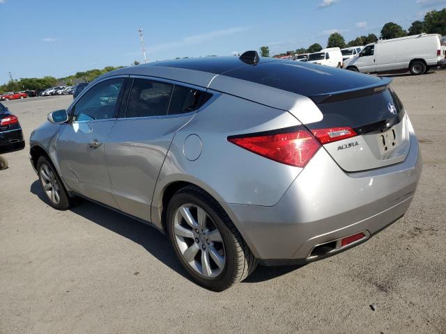 2HNYB1H45BH500660 - 2011 ACURA ZDX TECHNOLOGY SILVER photo 2