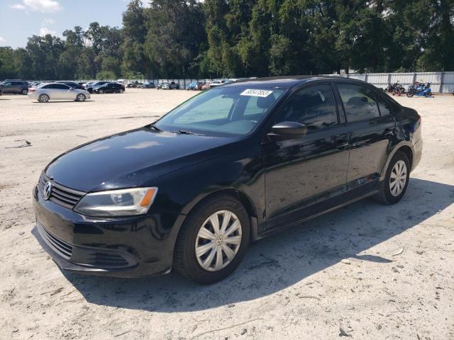 3VW2K7AJXCM358515 - 2012 VOLKSWAGEN JETTA BASE 黑色 照片 1