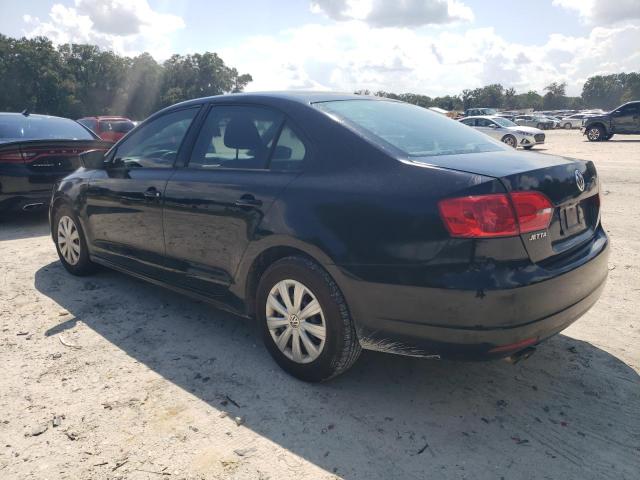 3VW2K7AJXCM358515 - 2012 VOLKSWAGEN JETTA BASE 黑色 照片 2