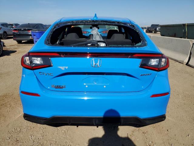 19XFL2H81RE032130 - 2024 HONDA CIVIC SPORT BLUE photo 6
