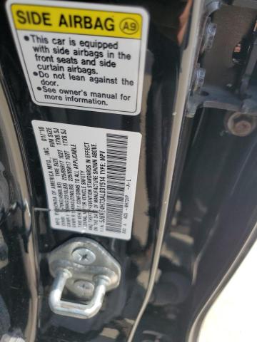 5J6RE4H73AL031514 - 2010 HONDA CR-V EXL BLACK photo 13