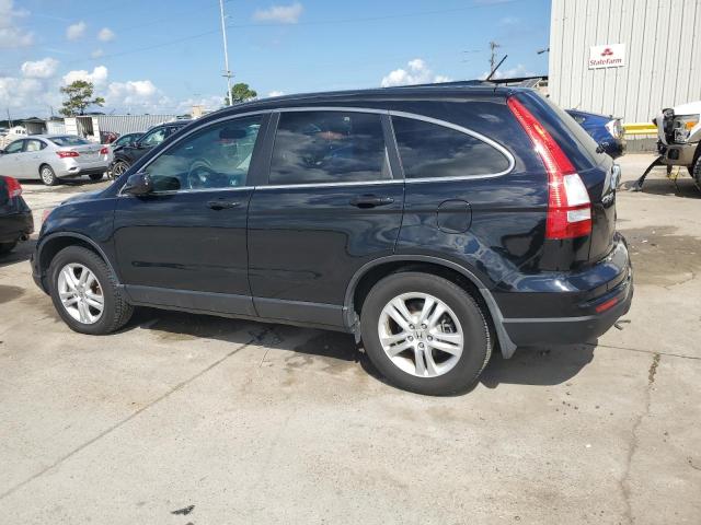5J6RE4H73AL031514 - 2010 HONDA CR-V EXL BLACK photo 2