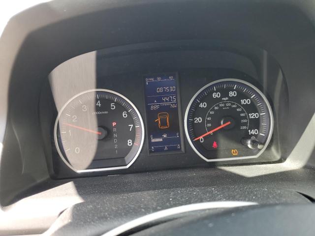 5J6RE4H73AL031514 - 2010 HONDA CR-V EXL BLACK photo 9