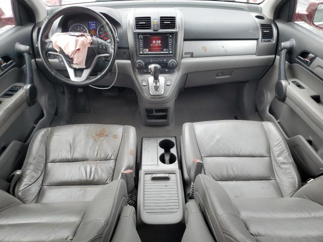 JHLRE4H78AC013583 - 2010 HONDA CR-V EXL MAROON photo 8