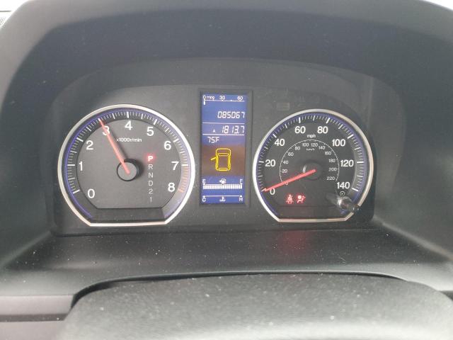 JHLRE4H78AC013583 - 2010 HONDA CR-V EXL MAROON photo 9