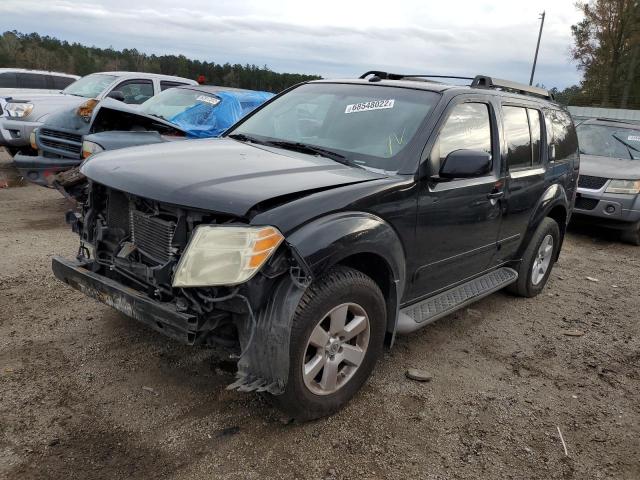 5N1AR18UX8C629939 - 2008 NISSAN PATHFINDER S BLACK photo 1