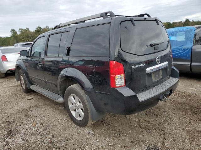 5N1AR18UX8C629939 - 2008 NISSAN PATHFINDER S BLACK photo 2
