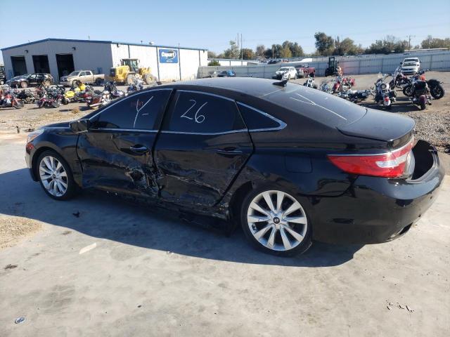 KMHFH4JG0DA301837 - 2013 HYUNDAI AZERA GLS BLACK photo 2