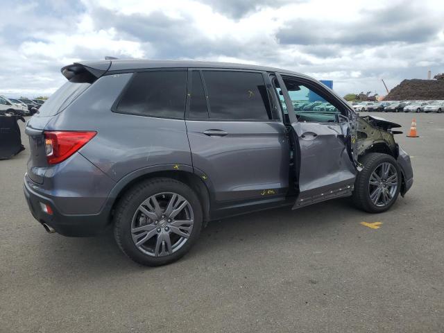 5FNYF7H56MB002353 - 2021 HONDA PASSPORT EXL Графитовый фото 3