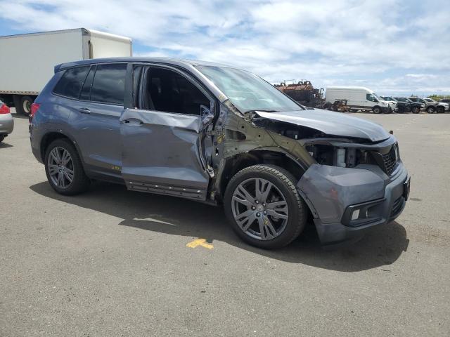 5FNYF7H56MB002353 - 2021 HONDA PASSPORT EXL Графитовый фото 4