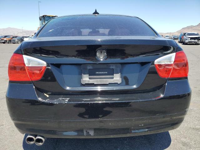 WBAVA33557KX76132 - 2007 BMW 3 SERIES I BLACK photo 6