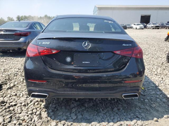W1KAF4HB4PR100727 - 2023 MERCEDES-BENZ C 300 4MATIC BLACK photo 6