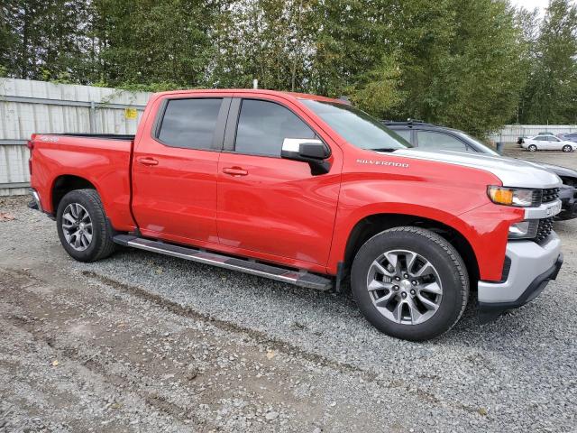 3GCUYDET6MG366759 - 2021 CHEVROLET SILVERADO K1500 LT RED photo 4