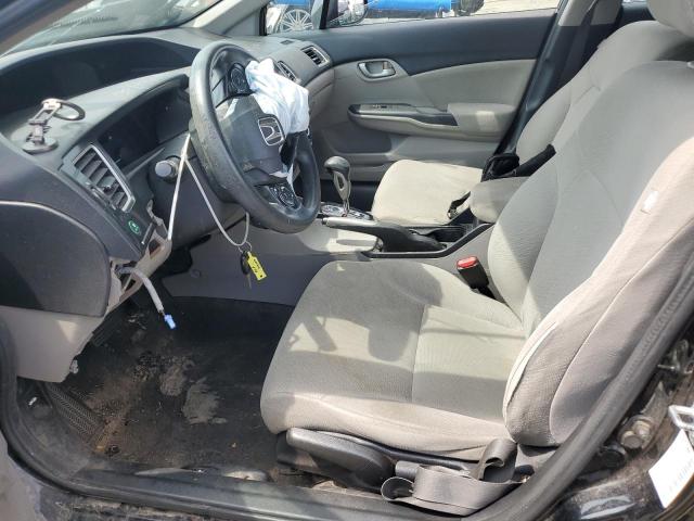19XFB2F50DE042149 - 2013 HONDA CIVIC LX BLACK photo 7