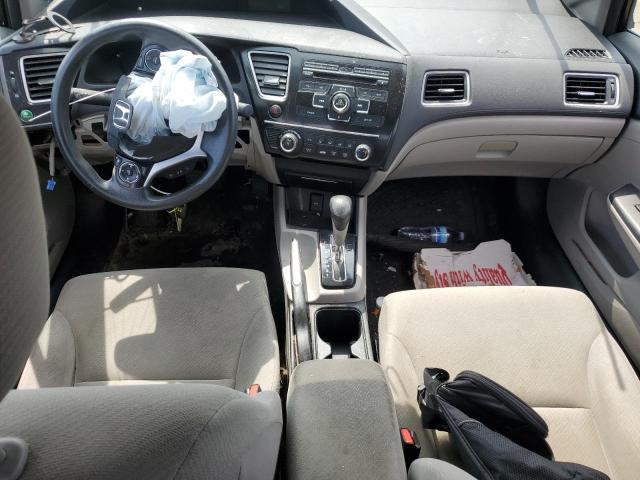 19XFB2F50DE042149 - 2013 HONDA CIVIC LX BLACK photo 8