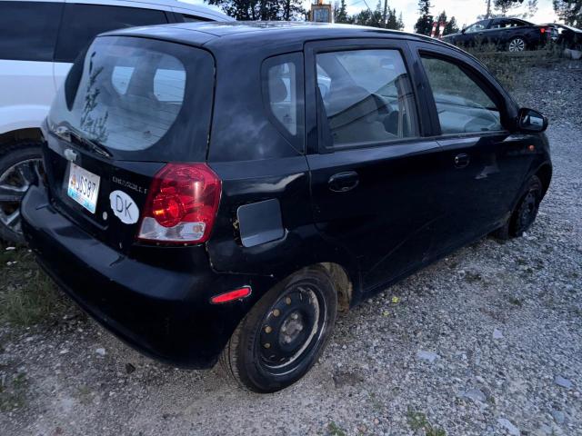 KL1TJ62644B181474 - 2004 CHEVROLET AVEO LS BLACK photo 4