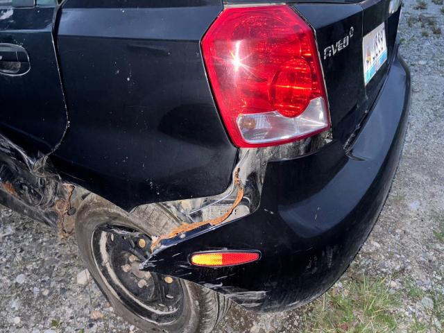 KL1TJ62644B181474 - 2004 CHEVROLET AVEO LS BLACK photo 6