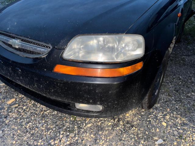 KL1TJ62644B181474 - 2004 CHEVROLET AVEO LS BLACK photo 7
