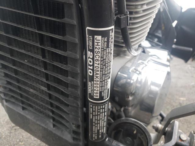 JH2SC6708AK000298 - 2010 HONDA VT1300 CS BLACK photo 10