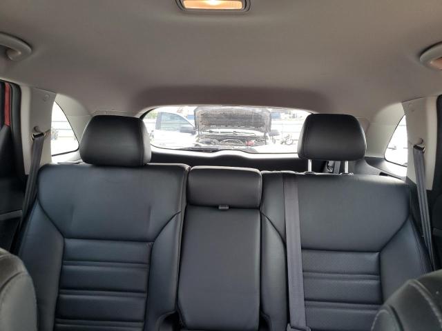 5XYPH4A52HG314862 - 2017 KIA SORENTO EX წითელი ფოტო 10