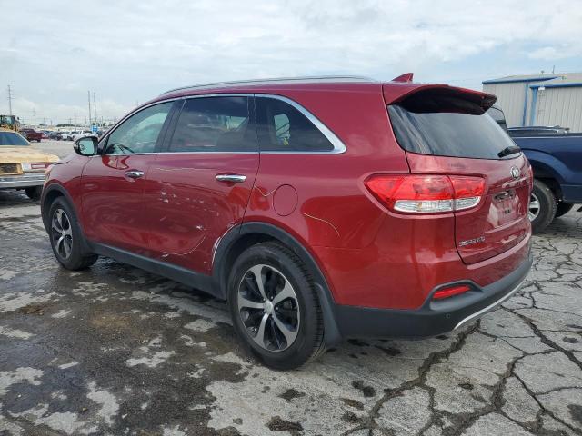 5XYPH4A52HG314862 - 2017 KIA SORENTO EX წითელი ფოტო 2